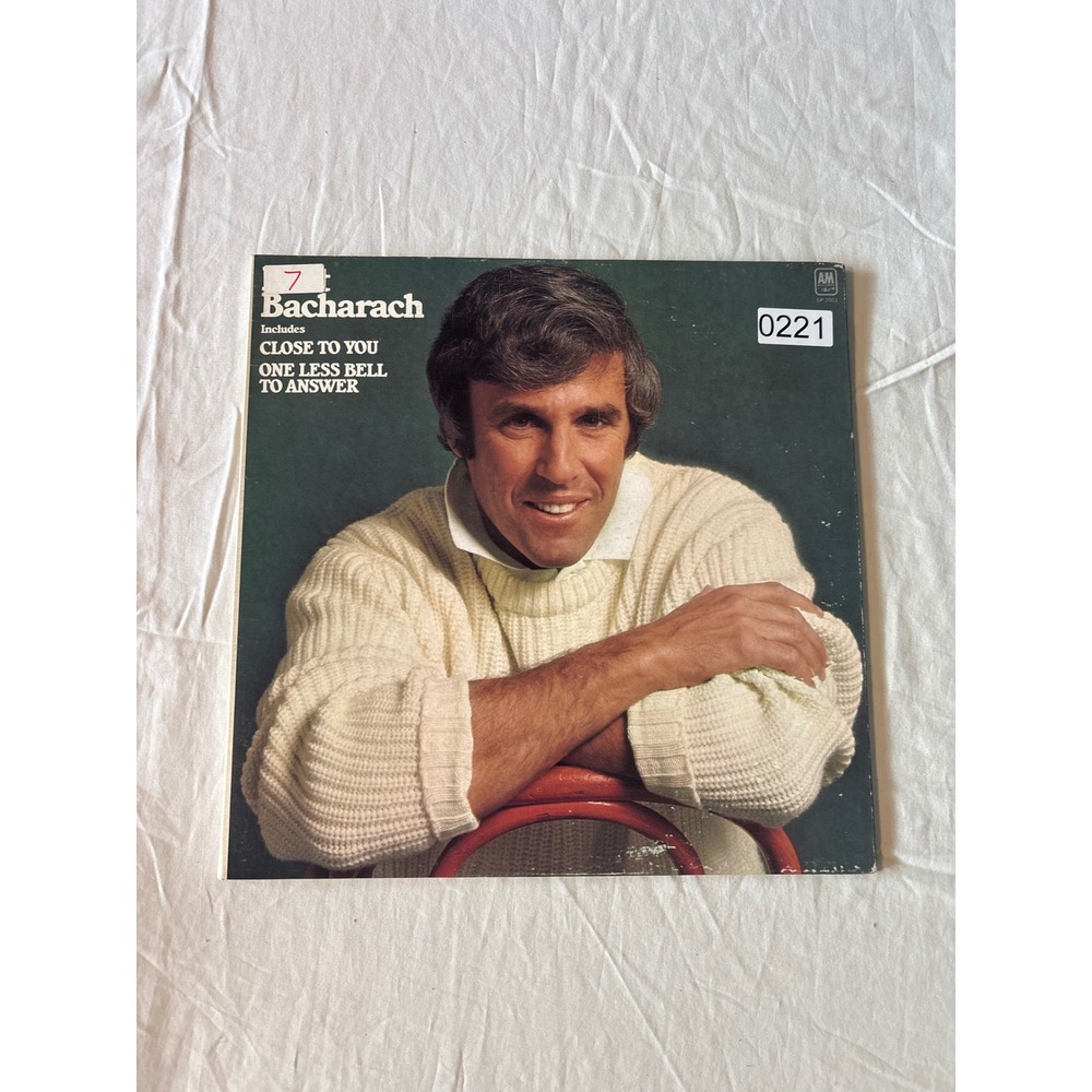 Burt Bacharach Vinyl LP Album 12" Black Good Gatefold SP-3501 1971 Pop Stereo